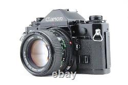 NEAR MINT Canon A-1 A1 SLR 35mm Film Camera + NFD NEW FD 50mm f/1.4 Lens