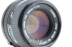 NEAR MINT Canon A-1 A1 SLR 35mm Film Camera + NFD NEW FD 50mm f/1.4 Lens