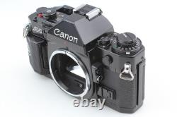 NEAR MINT Canon A-1 Black 35mm Film Camera Body New FD 50mm F1.4 Lens JAPAN