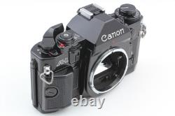 NEAR MINT Canon A-1 Black 35mm Film Camera Body New FD 50mm F1.4 Lens JAPAN