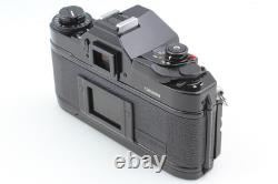 NEAR MINT Canon A-1 Black 35mm Film Camera Body New FD 50mm F1.4 Lens JAPAN