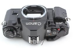 NEAR MINT Canon A-1 Black 35mm Film Camera Body New FD 50mm F1.4 Lens JAPAN