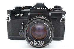 NEAR MINT? Canon EF SLR 35mm Film Camera FD 50mm F1.4 S. S. C. SSC Lens Japan