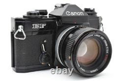 NEAR MINT? Canon EF SLR 35mm Film Camera FD 50mm F1.4 S. S. C. SSC Lens Japan