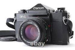NEAR MINT Canon F-1 Late 35mm Film Camera NEW FD NFD 50mm F1.4 Lens From JAPAN