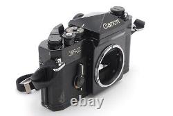 NEAR MINT Canon F-1 Late 35mm Film Camera NEW FD NFD 50mm F1.4 Lens From JAPAN