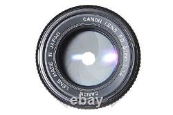 NEAR MINT Canon F-1 Late 35mm Film Camera NEW FD NFD 50mm F1.4 Lens From JAPAN