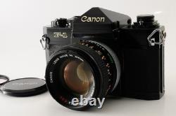 NEAR MINT Canon F-1 Late Film Camera FD 50mm F1.4 S. S. C. SSC Lens From JAPAN