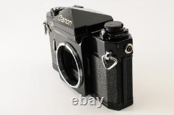 NEAR MINT Canon F-1 Late Film Camera FD 50mm F1.4 S. S. C. SSC Lens From JAPAN