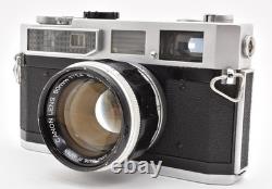 NEAR MINT Canon Model 7 50mm f1.4 Lens Rangefinder Film Camera From Japan