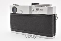 NEAR MINT Canon Model 7 50mm f1.4 Lens Rangefinder Film Camera From Japan