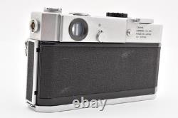 NEAR MINT Canon Model 7 50mm f1.4 Lens Rangefinder Film Camera From Japan