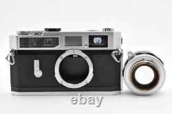 NEAR MINT Canon Model 7 50mm f1.4 Lens Rangefinder Film Camera From Japan