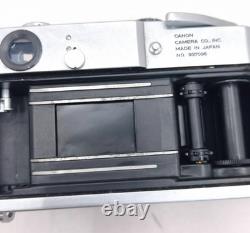 NEAR MINT Canon Model 7 50mm f1.4 Lens Rangefinder Film Camera From Japan