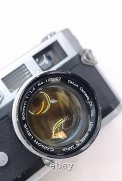 NEAR MINT Canon Model 7 50mm f1.4 Lens Rangefinder Film Camera From Japan