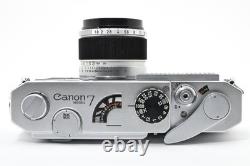 NEAR MINT Canon Model 7 Rangefinder Film Camera L39 LTM 50mm f1.8 Lens Japan