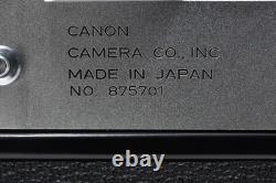 NEAR MINT Canon Model 7 Rangefinder Film Camera L39 LTM 50mm f1.8 Lens Japan