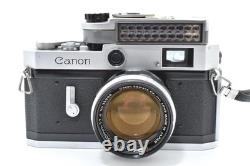 NEAR MINT- Canon P Rangefinder 35mm Film Camera 50mm f1.4 L39 LTM Lens Japan