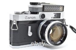 NEAR MINT- Canon P Rangefinder 35mm Film Camera 50mm f1.4 L39 LTM Lens Japan