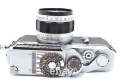 NEAR MINT- Canon P Rangefinder 35mm Film Camera 50mm f1.4 L39 LTM Lens Japan