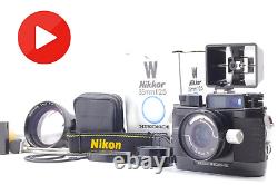 NEAR MINT Close Up Lens Set Nikon Nikonos III Film Camera Body 35mm F2.5 JAPAN