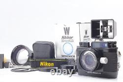 NEAR MINT Close Up Lens Set Nikon Nikonos III Film Camera Body 35mm F2.5 JAPAN