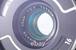 NEAR MINT Close Up Lens Set Nikon Nikonos III Film Camera Body 35mm F2.5 JAPAN