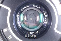 NEAR MINT Close Up Lens Set Nikon Nikonos III Film Camera Body 35mm F2.5 JAPAN