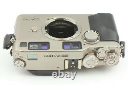 (NEAR MINT) Contax G2 G2D Silver Film Camera 28mm 45mm 90mm 3Lens TLA200 JAPAN