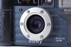NEAR MINT? Konica Genbakantoku Lens 28 WB Compact 35mm Film Camera From JAPAN