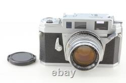 NEAR MINT? Konica IIIA Rangefinder 35mm Film Camera 50mm f/1.8 Lens From JAPAN