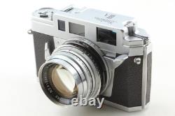 NEAR MINT? Konica IIIA Rangefinder 35mm Film Camera 50mm f/1.8 Lens From JAPAN