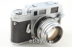 NEAR MINT? Konica IIIA Rangefinder 35mm Film Camera 50mm f/1.8 Lens From JAPAN