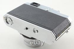 NEAR MINT? Konica IIIA Rangefinder 35mm Film Camera 50mm f/1.8 Lens From JAPAN