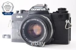 NEAR MINT LENS Olympus OM-4 35mm SLR Film Camera + Zuiko Auto-S 50mm f/1.8 JPN