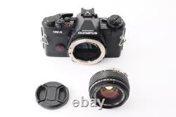 NEAR MINT LENS Olympus OM-4 35mm SLR Film Camera + Zuiko Auto-S 50mm f/1.8 JPN