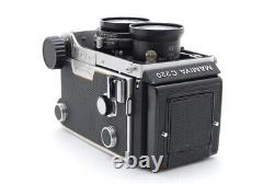 NEAR MINT MAMIYA C220 Pro 6x6 TLR Camera with SEKOR 55mm f4.5 Lens From JAPAN