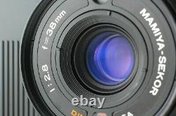 NEAR MINT Mamiya 135EF 35mm Film Mamiya-Sekor f2.8 38mm Lens From JAPAN