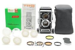 NEAR MINT Mamiya C33 Pro TLR Film Camera Sekor 105mm f/3.5 Lens From JAPAN