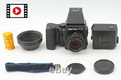 NEAR MINT? Mamiya M645 Super Film Camera AE Finer Grip Sekor C 80mm f2.8 N Lens