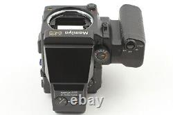 NEAR MINT? Mamiya M645 Super Film Camera AE Finer Grip Sekor C 80mm f2.8 N Lens