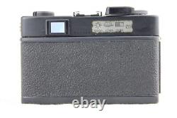 NEAR MINT, Meter Works KONICA C35 FD Black Film Camera 38mm f/1.8 Lens