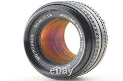 NEAR MINT? Minolta New X-700 Black Film Camera MD 50mm F/1.4 Lens From