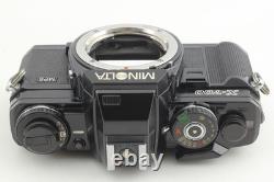 NEAR MINT? Minolta New X-700 Black Film Camera MD 50mm F/1.4 Lens From