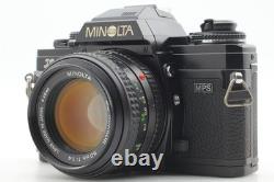 NEAR MINT? Minolta New X-700 Black Film Camera MD 50mm F/1.4 Lens From