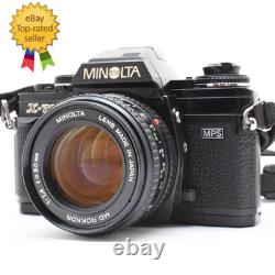 NEAR MINT? Minolta New X-700 Black Film Camera MD 50mm F/1.4 Lens From JAPAN