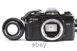 NEAR MINT? Minolta New X-700 Black Film Camera MD 50mm F/1.4 Lens From JAPAN