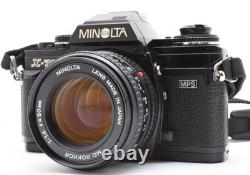 NEAR MINT? Minolta New X-700 Black Film Camera MD 50mm F/1.4 Lens From JAPAN