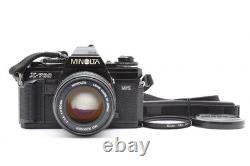 NEAR MINT? Minolta New X-700 Black Film Camera MD 50mm F/1.4 Lens From JAPAN