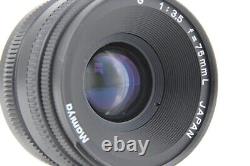 NEAR MINT New MAMIYA 6 Rangefinder Film Camera G 75mm F3.5 L Lens JAPAN